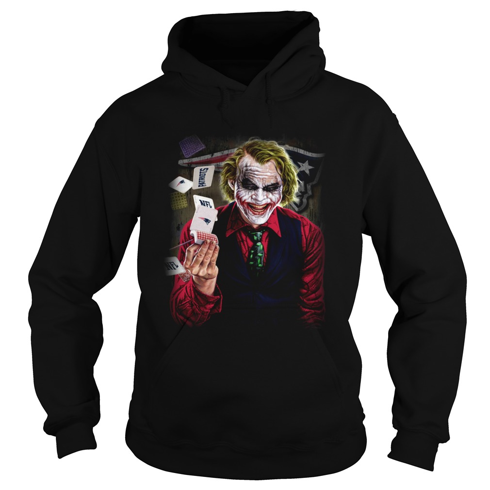 New England Patriots Joker Poker Shirt Hoodie