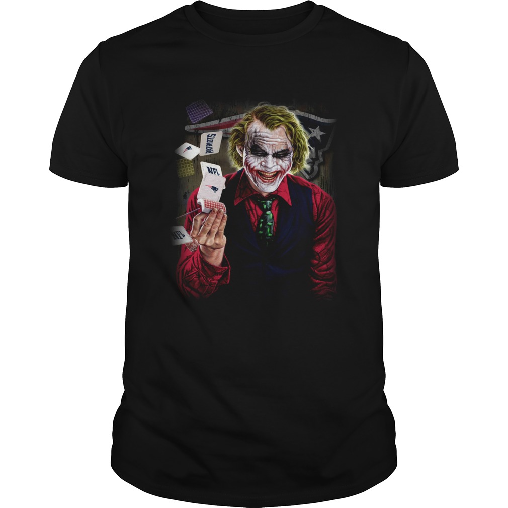 New England Patriots Joker Poker Shirt