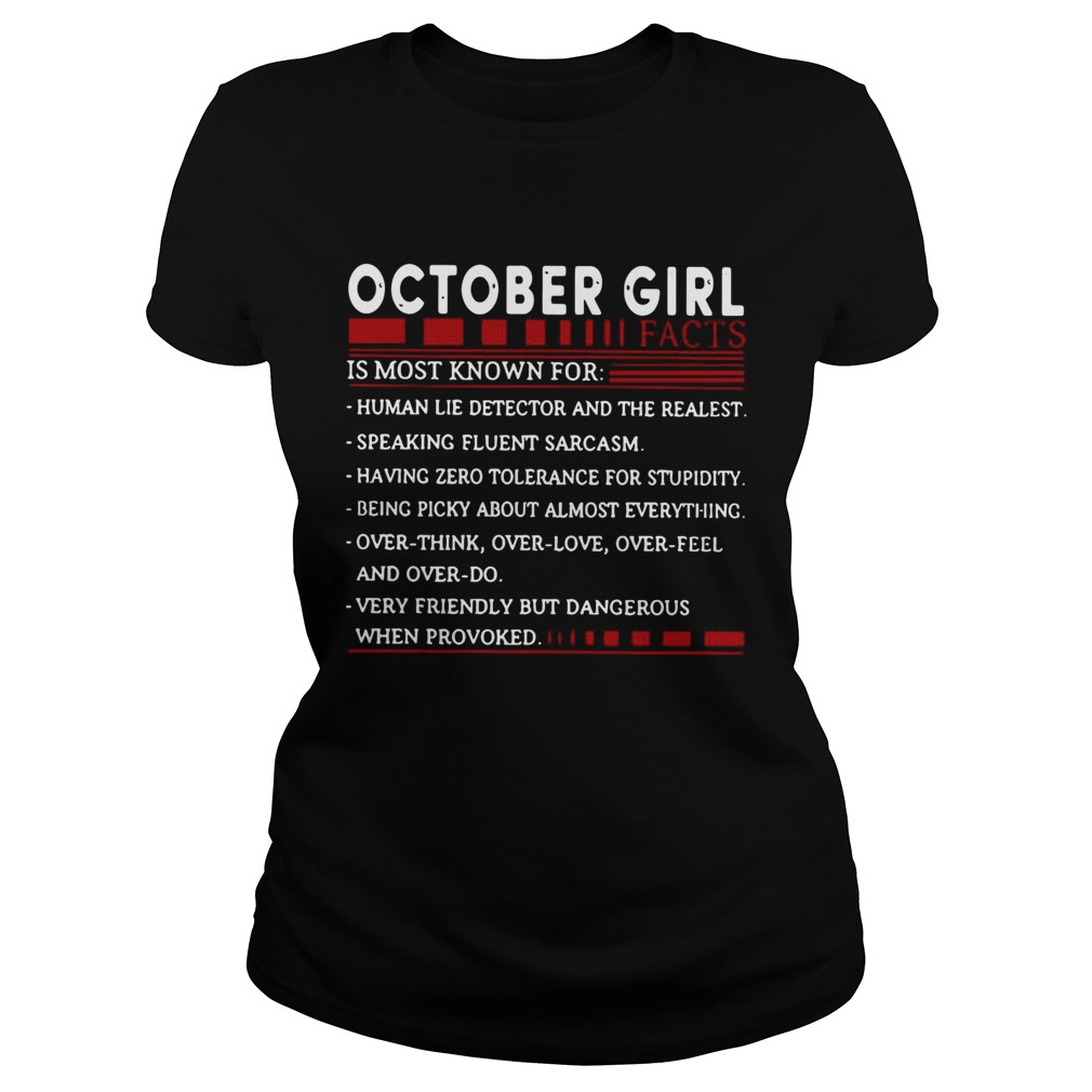 October Girl facts is most known for Classic Ladies