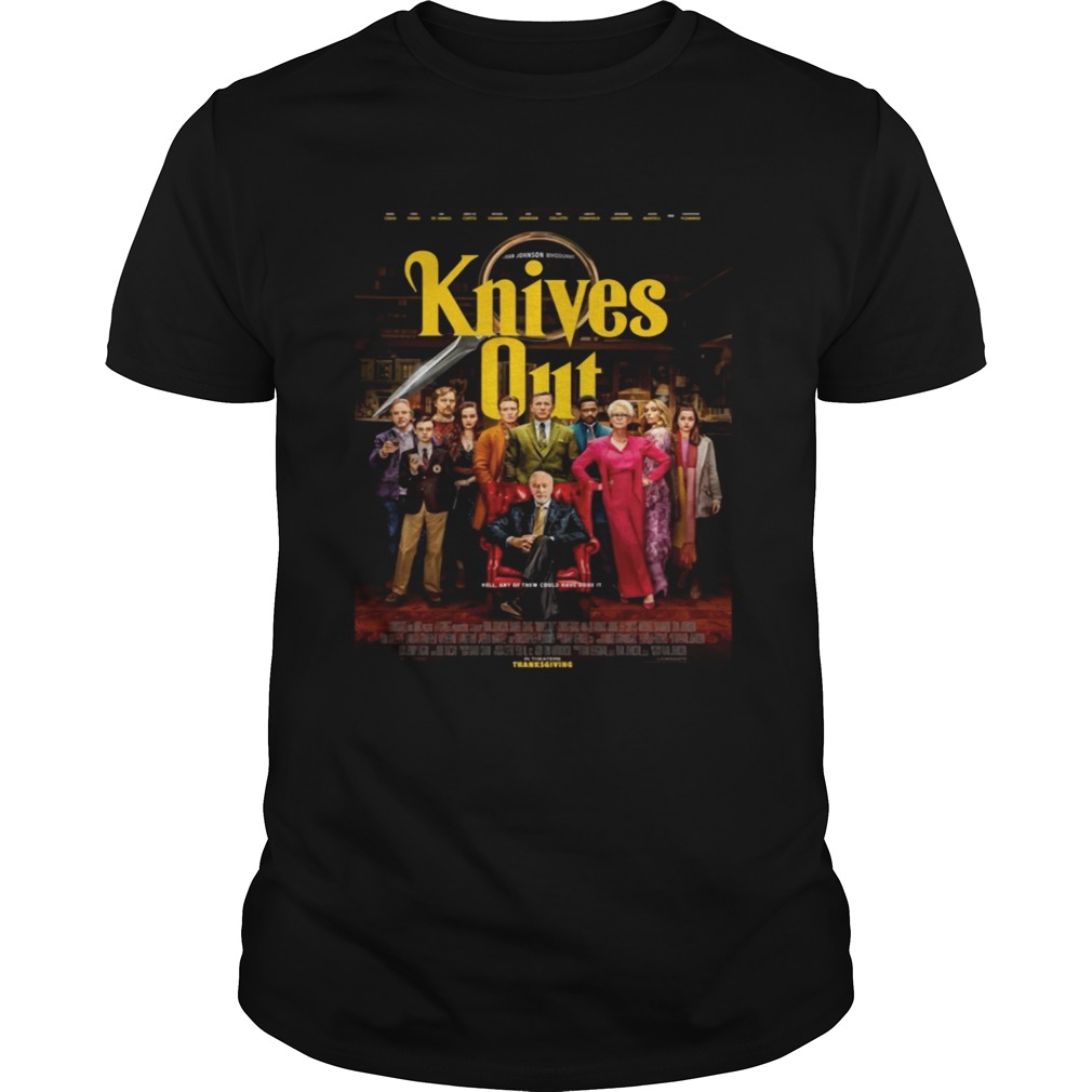 Offcial Knives Out Thanksgiving Shirt