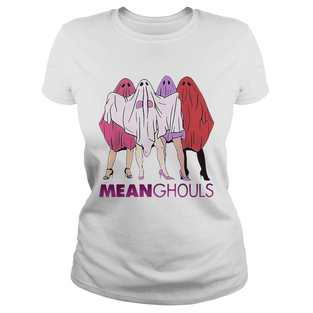 Official Boo Mean Ghouls Classic Ladies