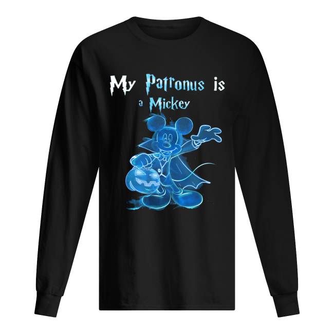 Official My Patronus is a Mickey Long Sleeved T-shirt 