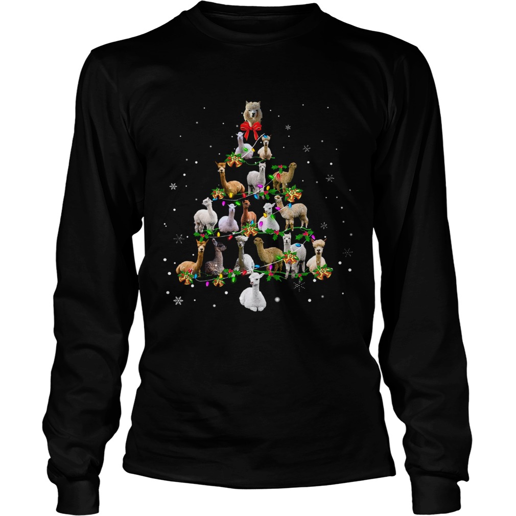Official Sheep Christmas Tree Shirt LongSleeve