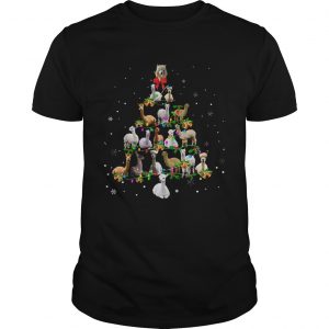 Official Sheep Christmas Tree Shirt Unisex
