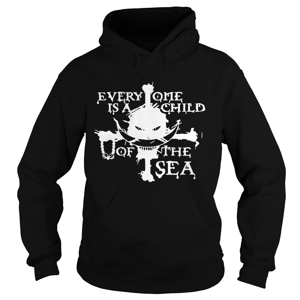 One Pie Everyone is a child of the sea Hoodie