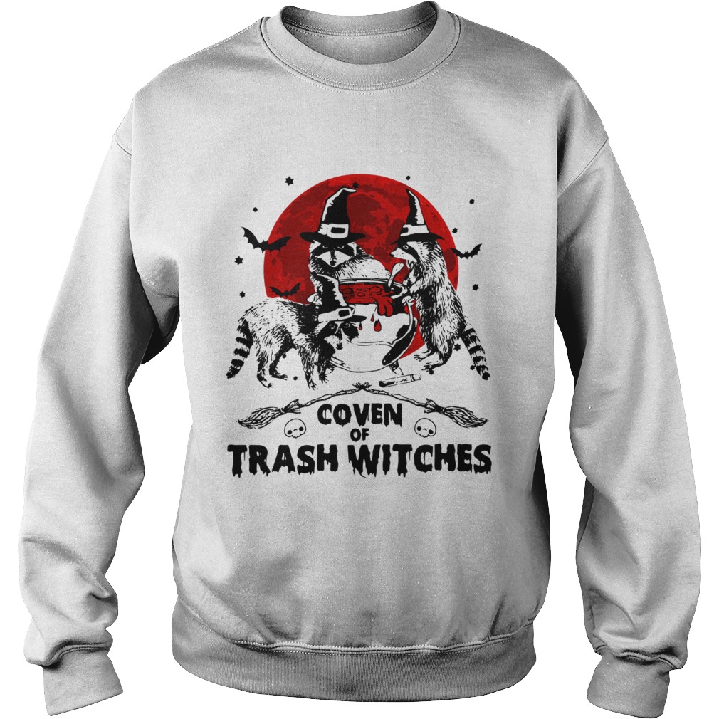 Otter coven trash witches Halloween Sweatshirt