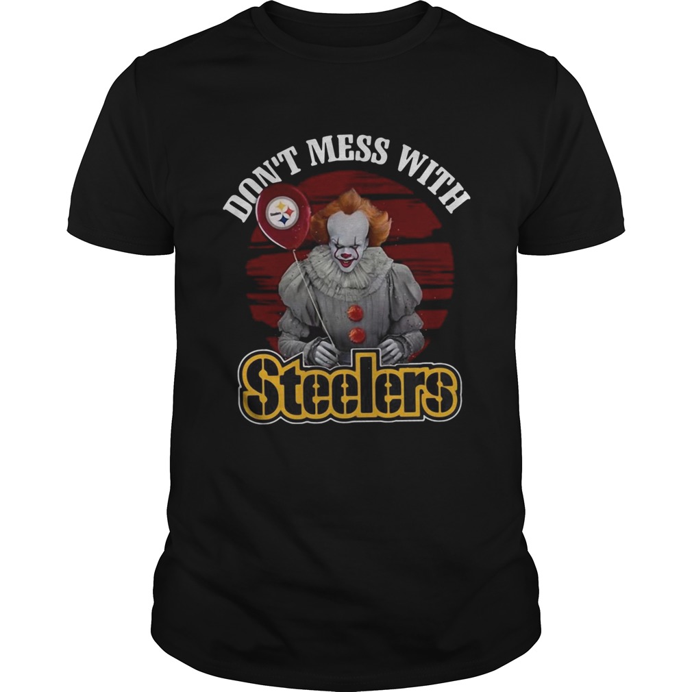 Pennywise IT Dont mess with Steelers shirt