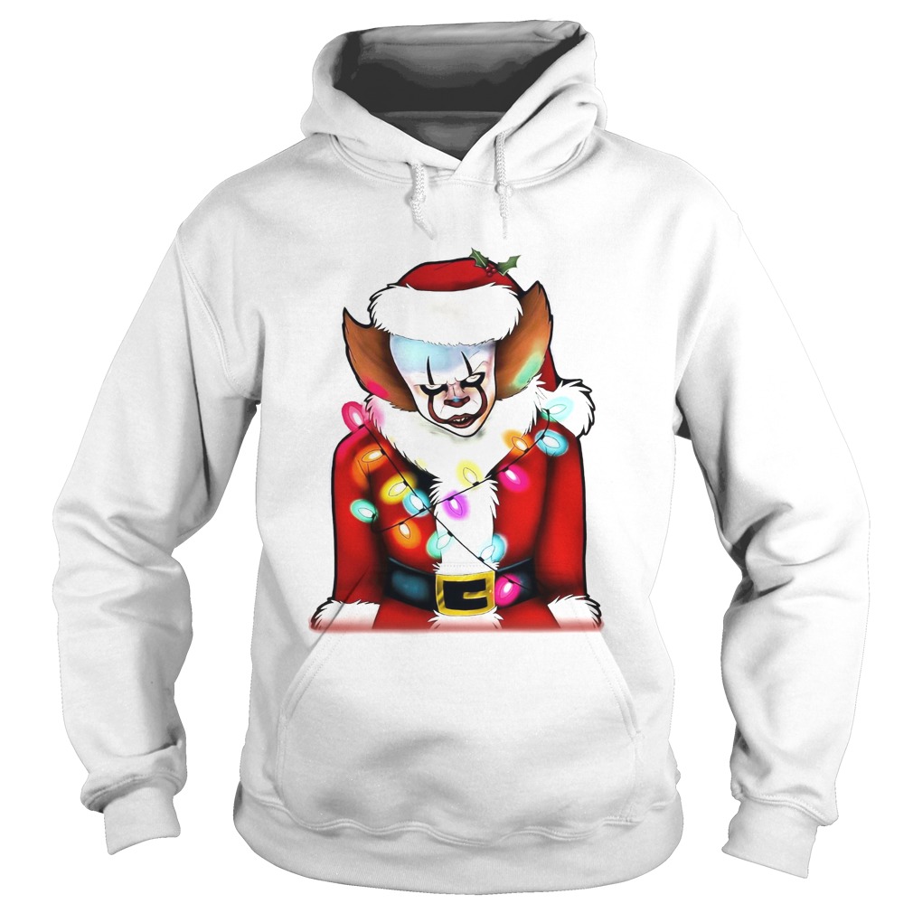 Pennywise Santa Claus Shirt Hoodie