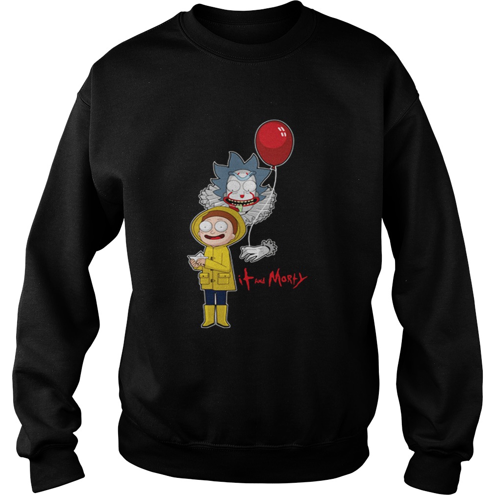 Pennywise and Morty friends Sweatshirt