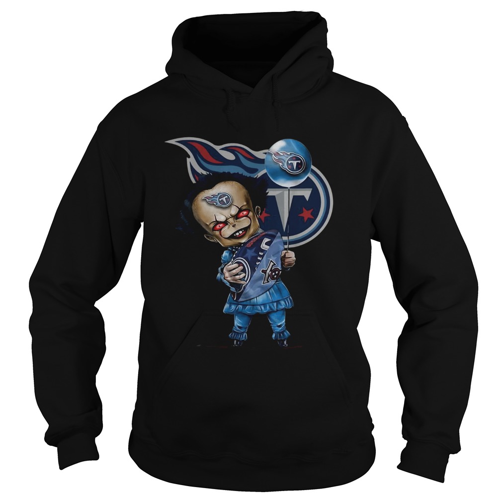 Pennywise hugging Tennessee Titans Hoodie