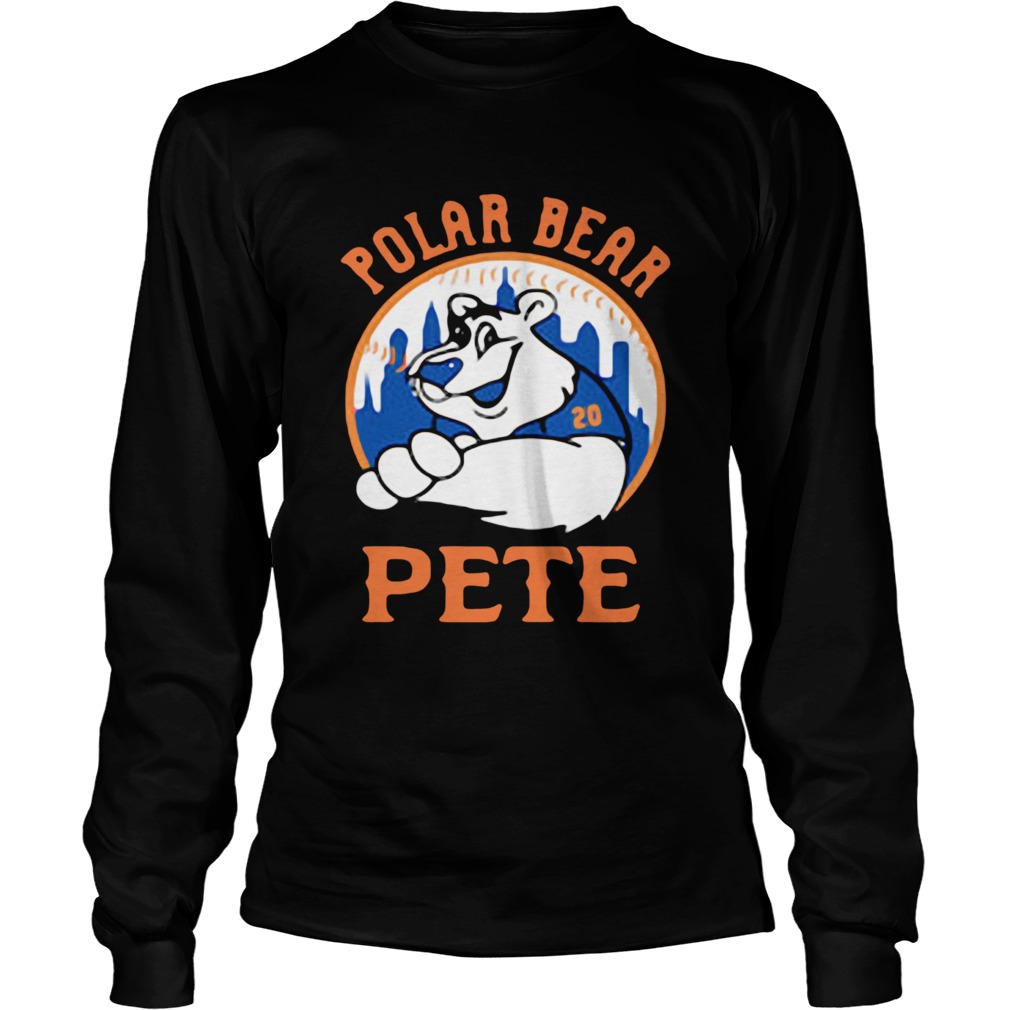 Pete Alonso New York Mets Polar bear Pete LongSleeve