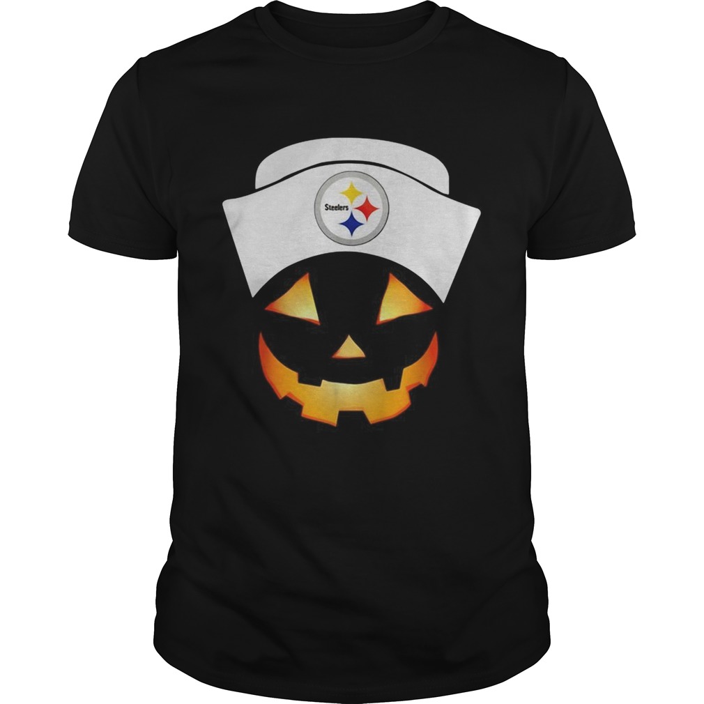 Pittsburgh Steelers Nurse Pumpkin face shirt