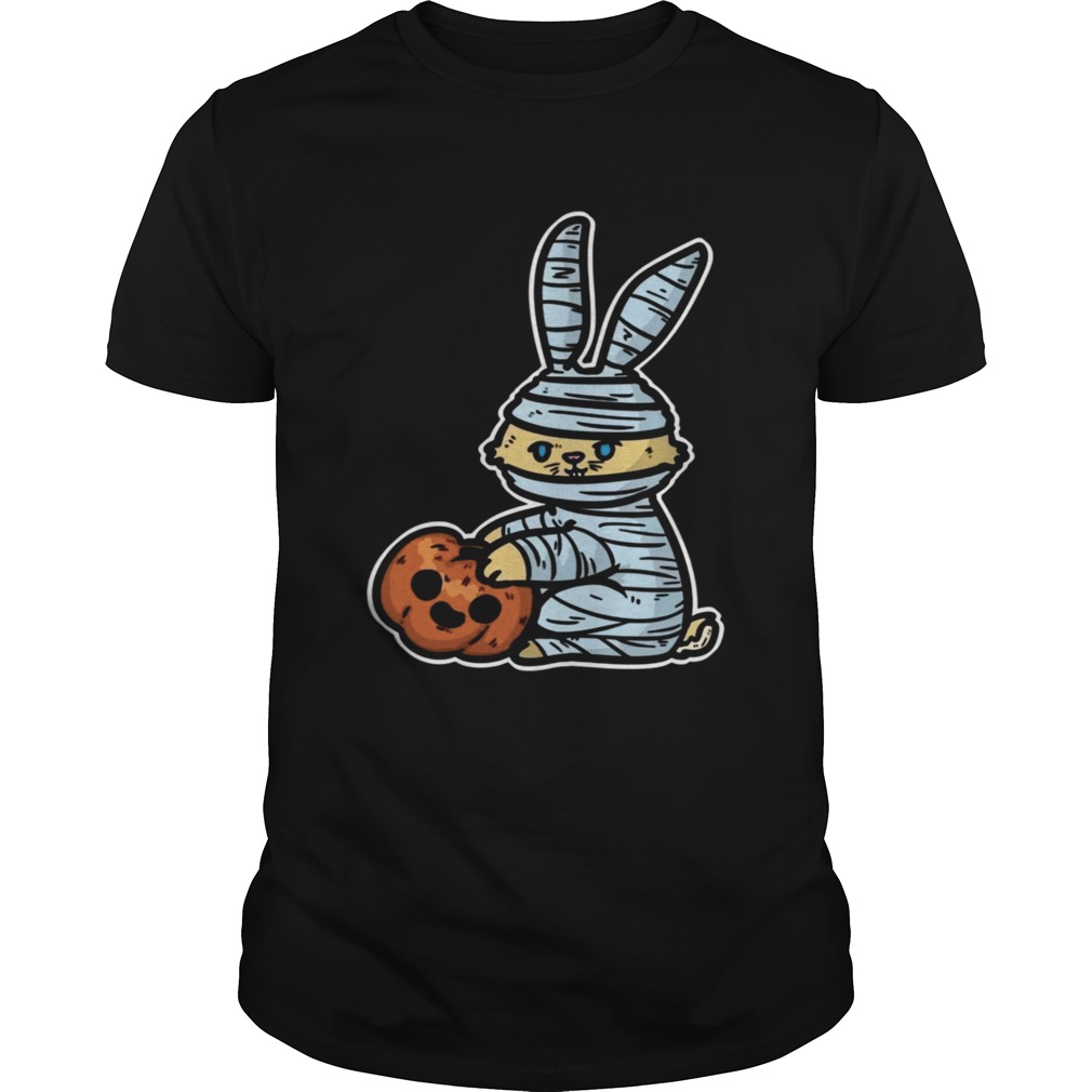 Rabbit pumpkin Halloween shirt