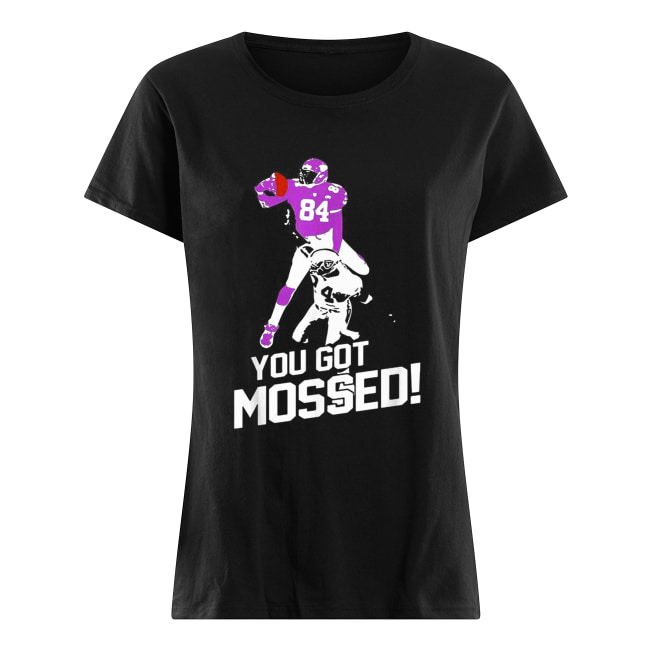 Randy Moss Over Charles Woodson you got mossed 84 Classic Women's T-shirt