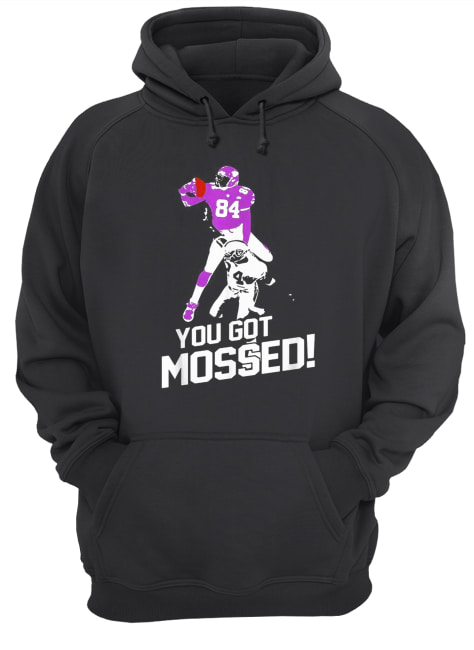 Randy Moss Over Charles Woodson you got mossed 84 Unisex Hoodie
