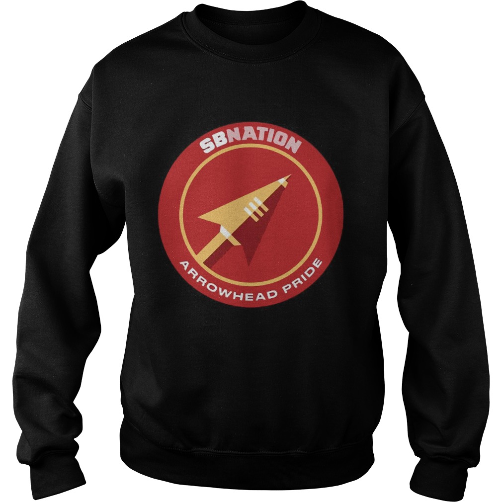SB Nations Arrowhead Pride T Shirt Sweatshirt
