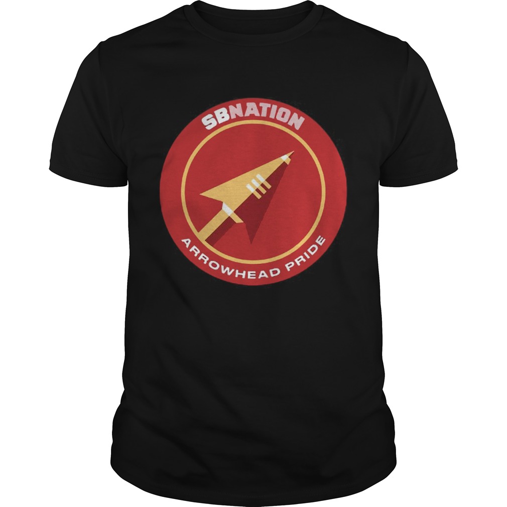 SB Nations Arrowhead Pride T Shirt