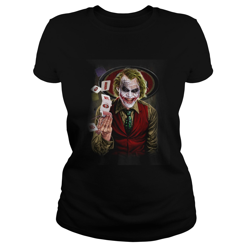 San Francisco 49ers Joker Poker Shirt Classic Ladies