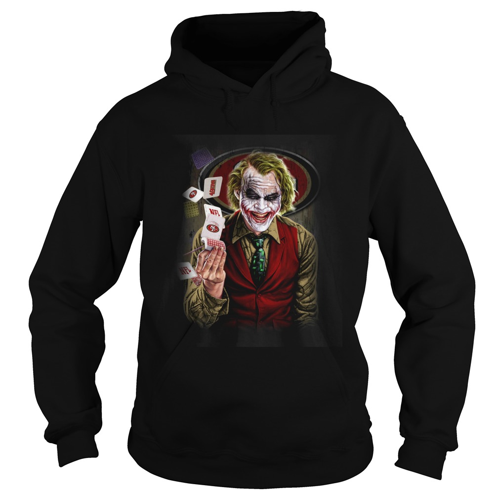 San Francisco 49ers Joker Poker Shirt Hoodie