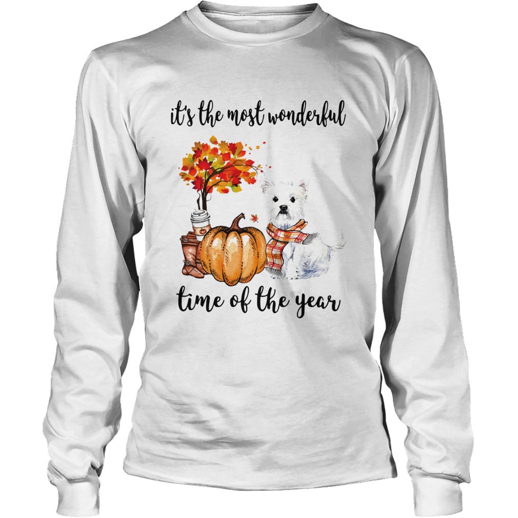 Shih Tzu its the most wonderful time of the year LongSleeve
