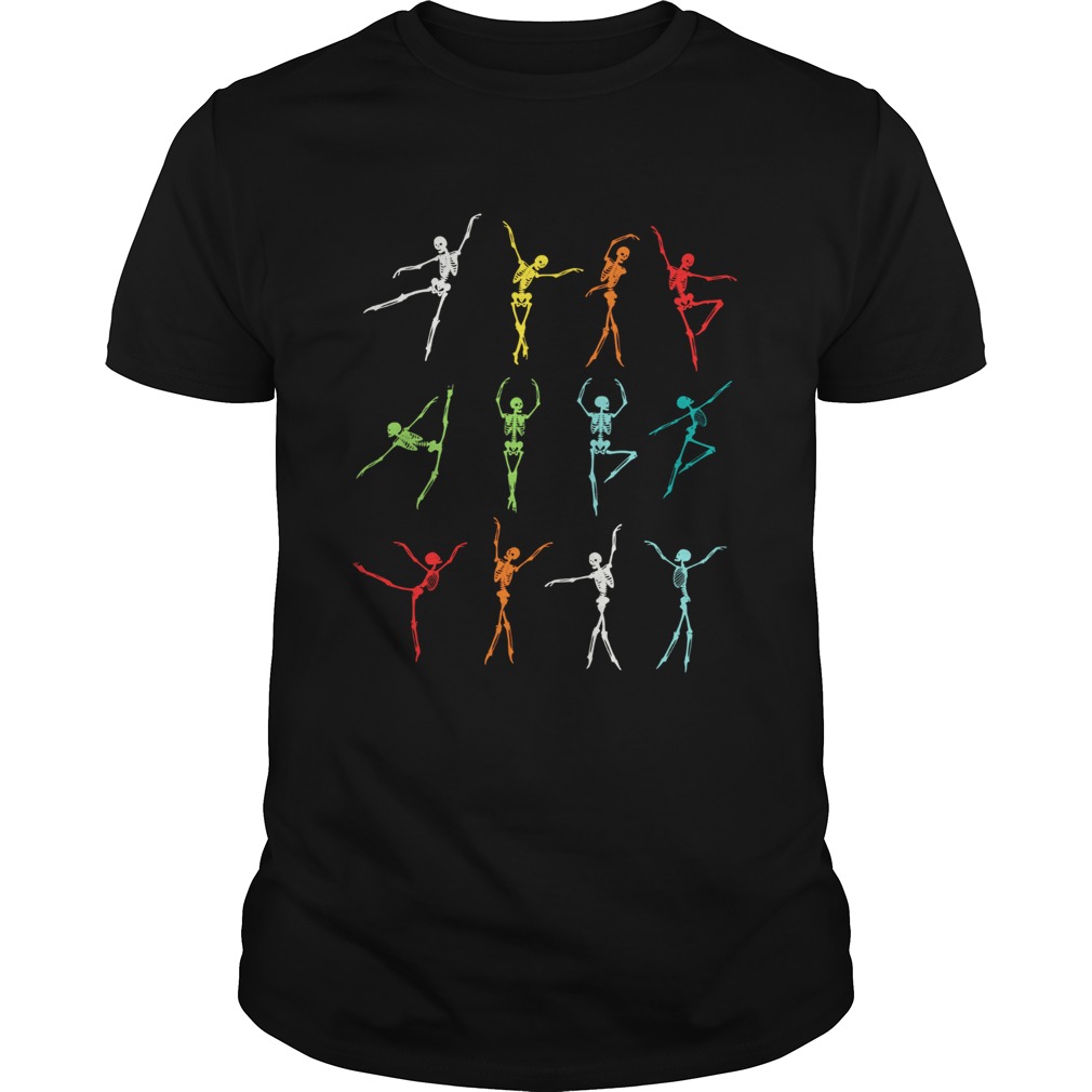 Skeleton dancing LGBT shirt