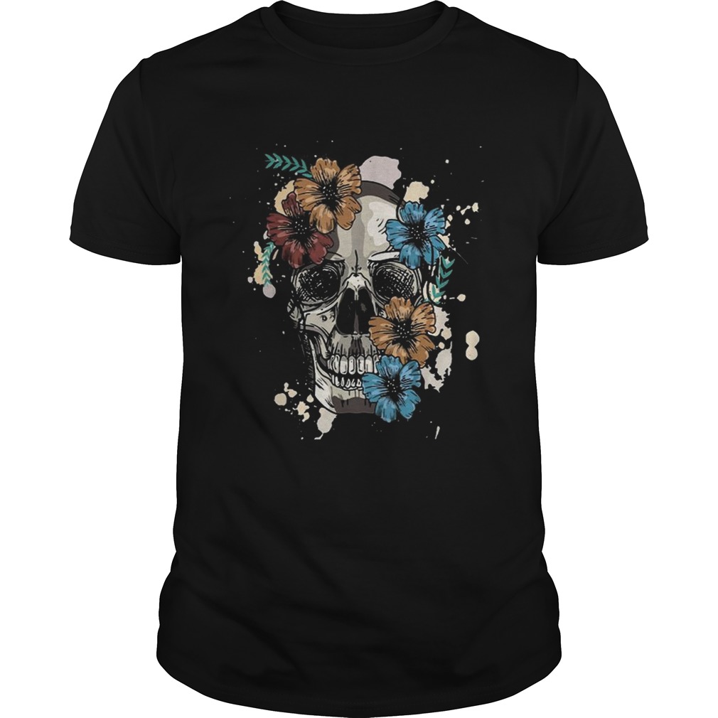 Skull and Flowers Shirt