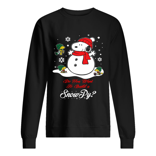 Snowman Snoopy Snowpy Christmas Unisex Sweatshirt
