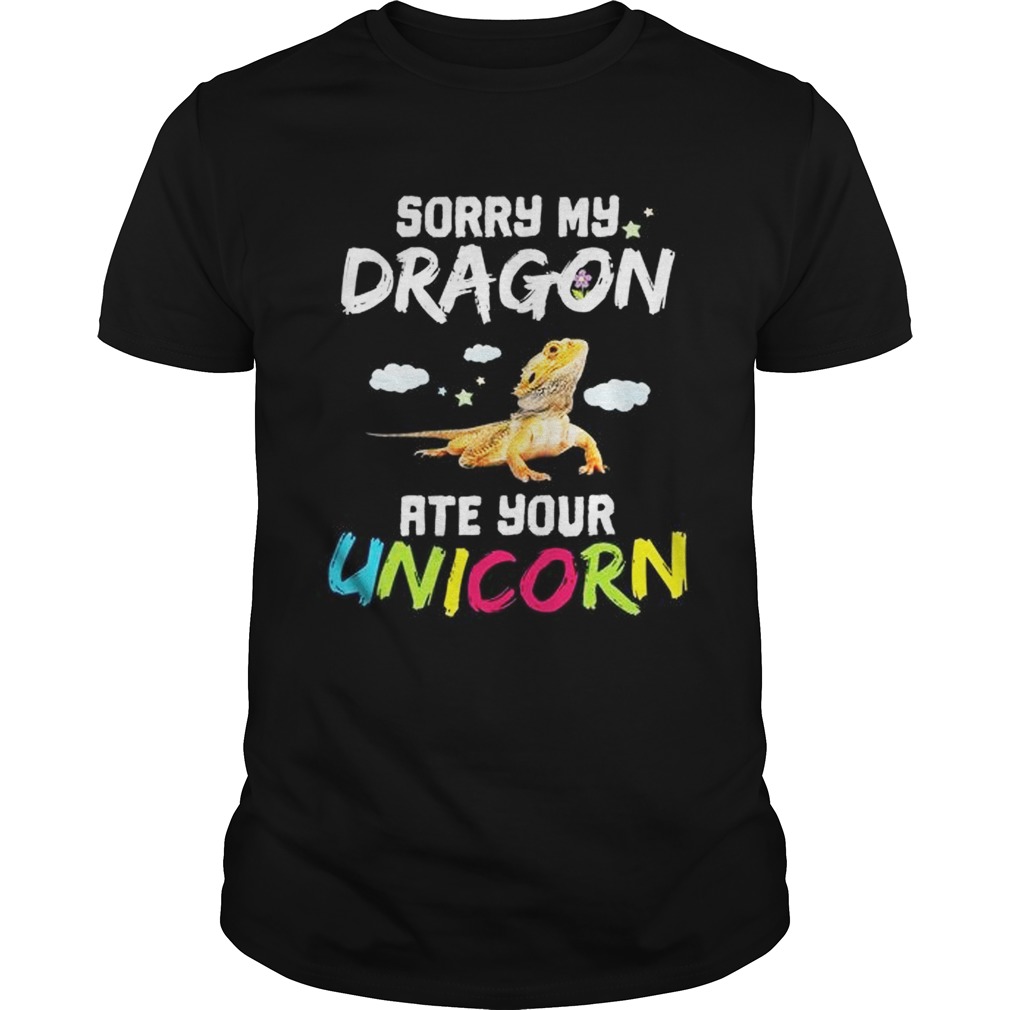 Sorry my dragon ate your Unicorn shirt