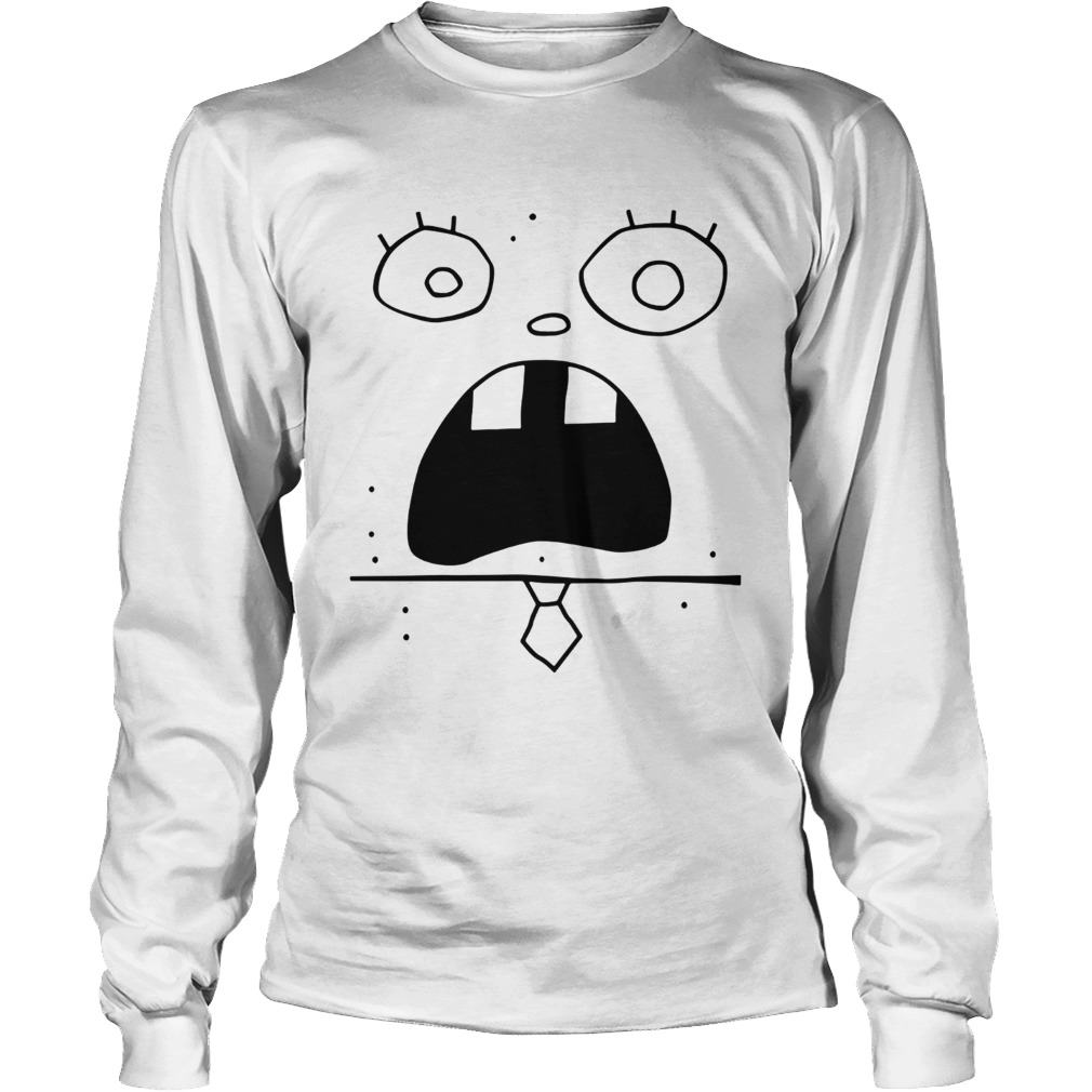 SpongeBob SquarePants Doodle Bob Face Costume Shirts LongSleeve