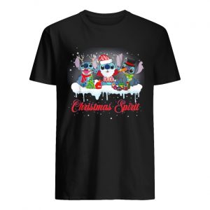Stitch Christmas spirit  Classic Men's T-shirt