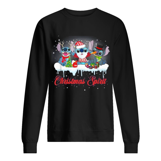 Stitch Christmas spirit Unisex Sweatshirt