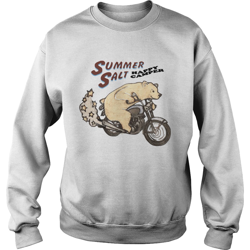 Summer salt merch happy camper bear t Sweatshirt