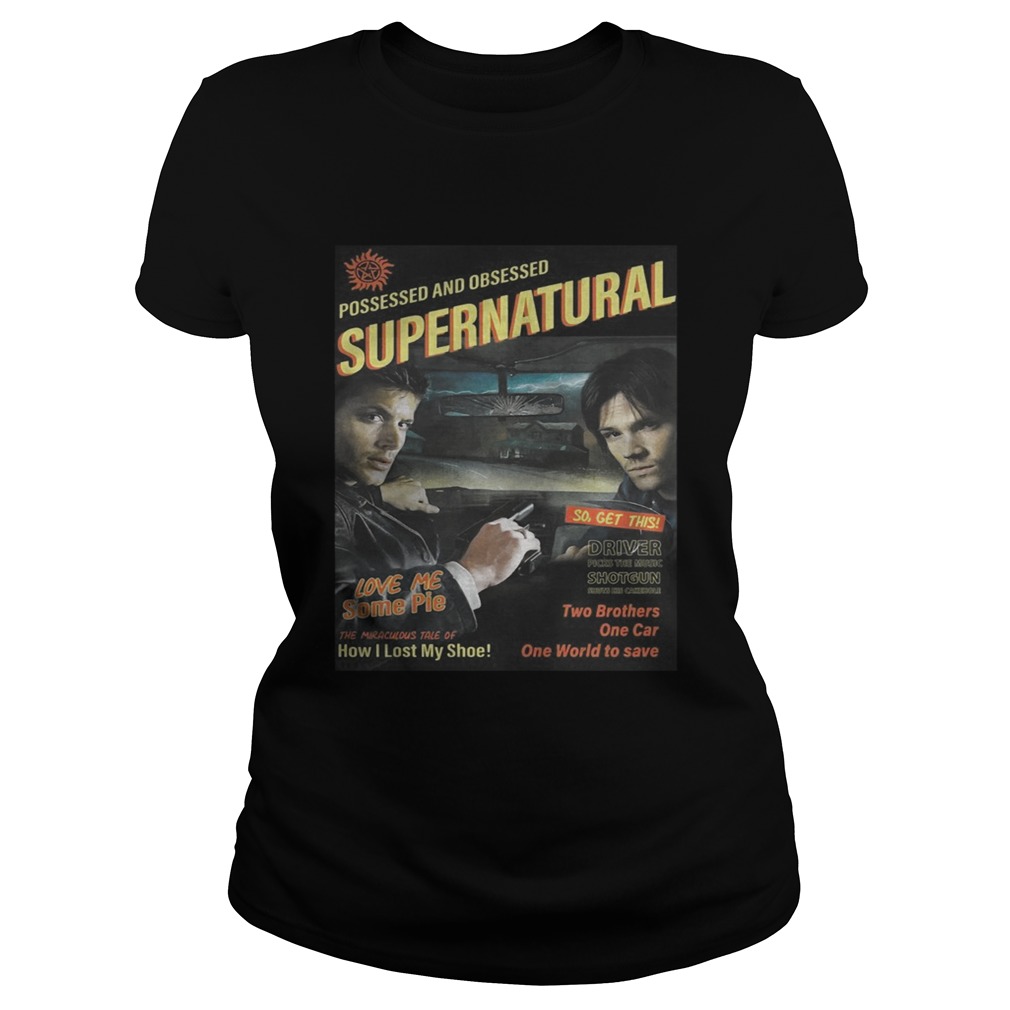 Supernatural End of the Road Shirt Classic Ladies