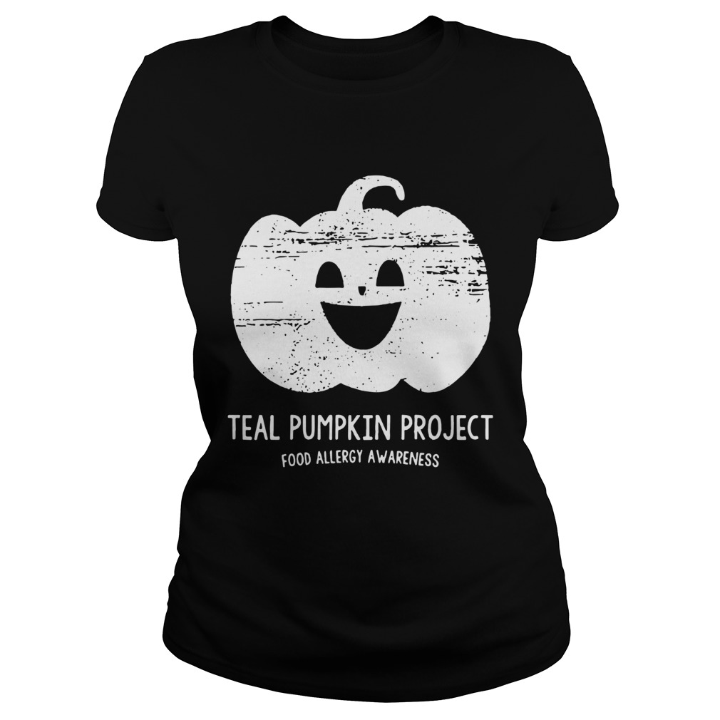 Teal Pumpkin Project food allergy awareness Classic Ladies