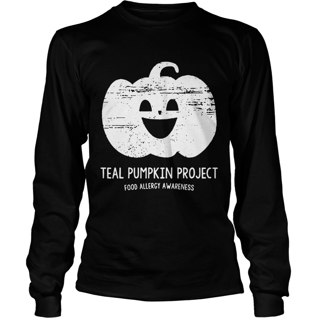Teal Pumpkin Project food allergy awareness LongSleeve