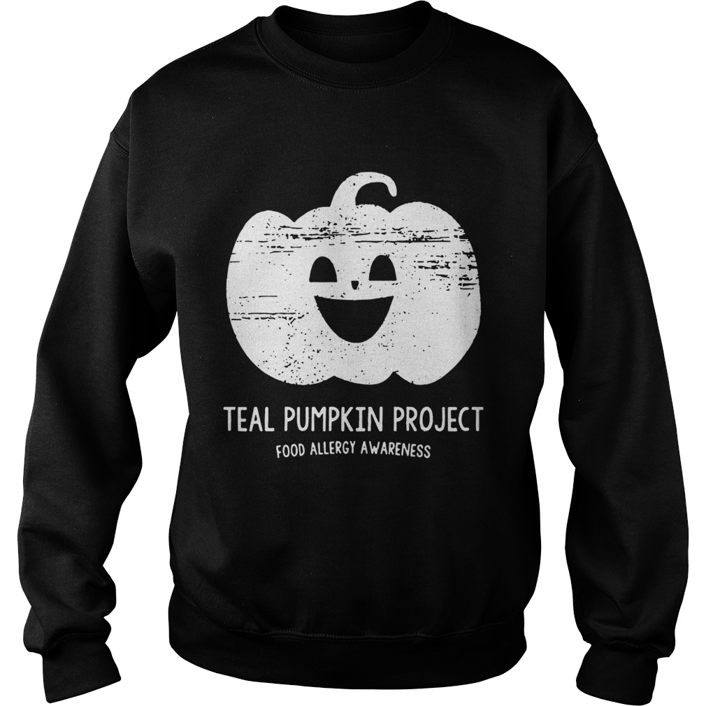 Teal Pumpkin Project food allergy awareness Sweatshirt