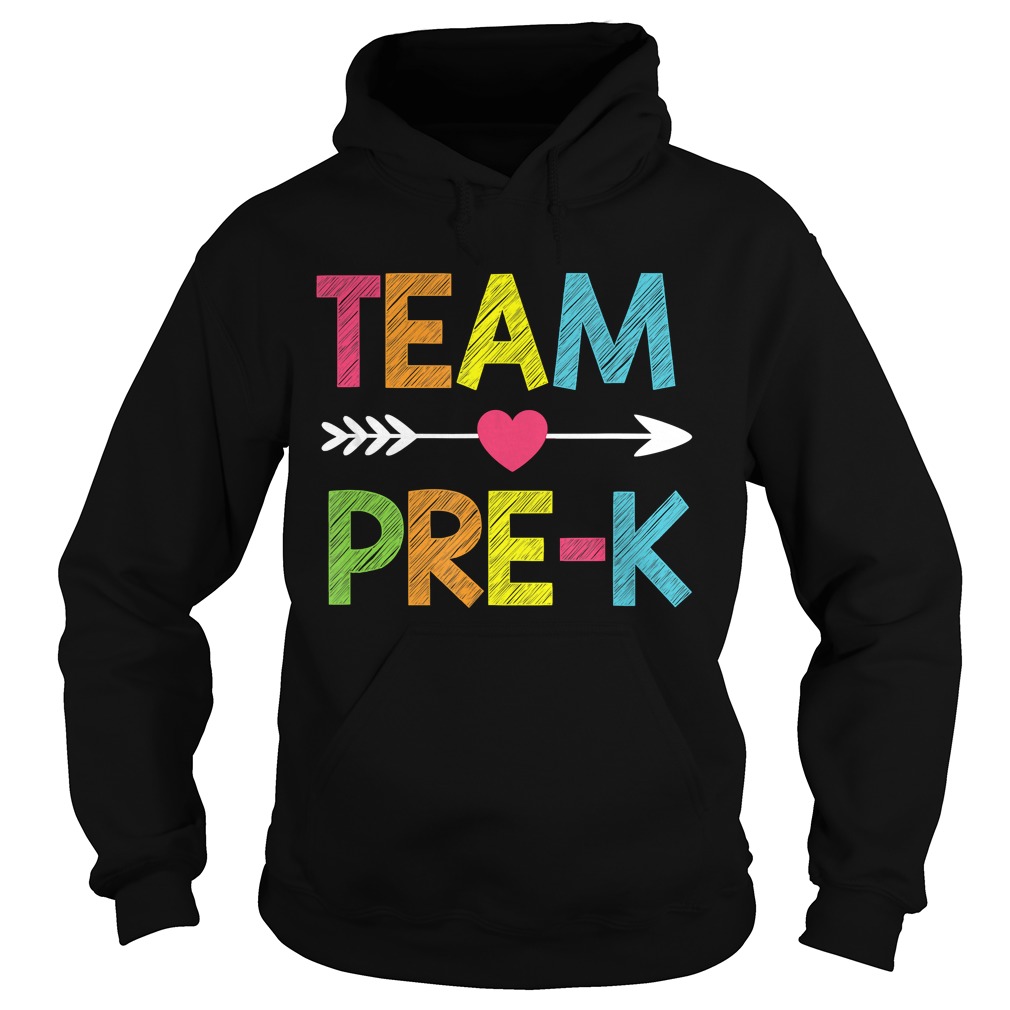 Team PreK Teacher Student Back To School Gift TShirt Hoodie