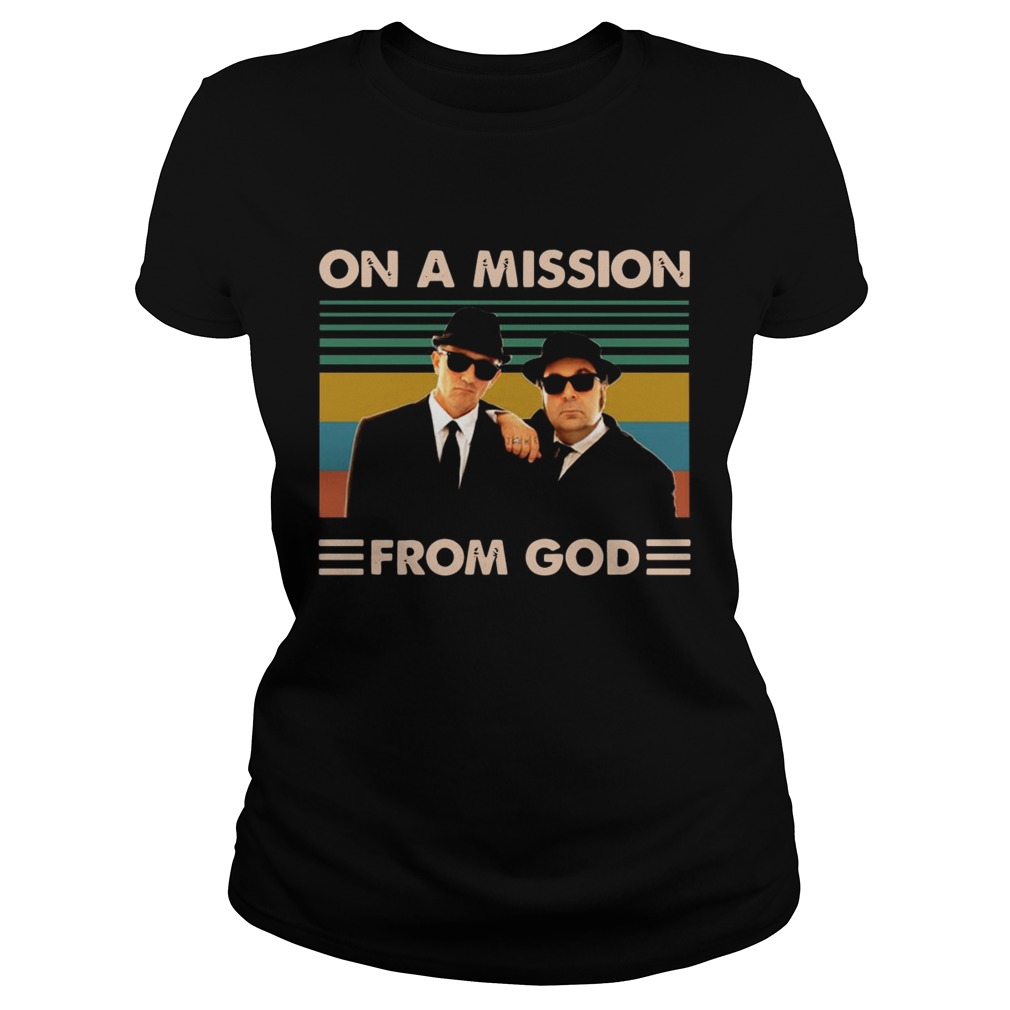 The Blues brothers on a mission from god vintage Classic Ladies