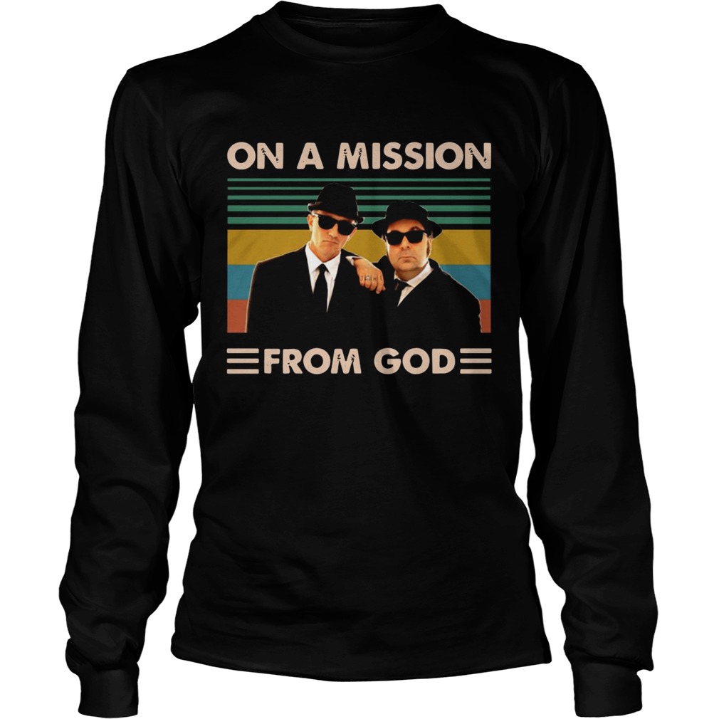 The Blues brothers on a mission from god vintage LongSleeve