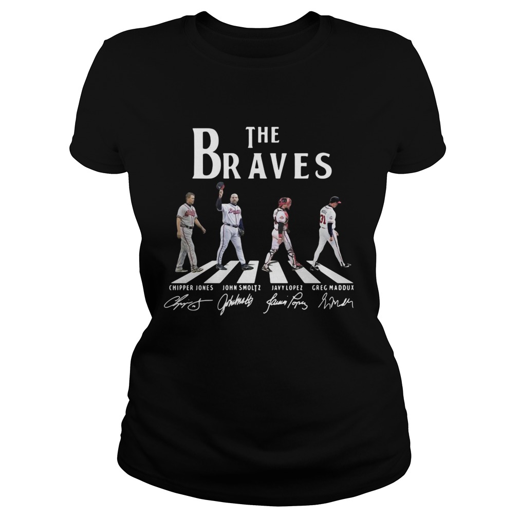 The Braves abbey road signature Classic Ladies