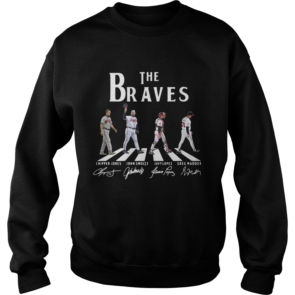 The Braves abbey road signature Sweatshirt