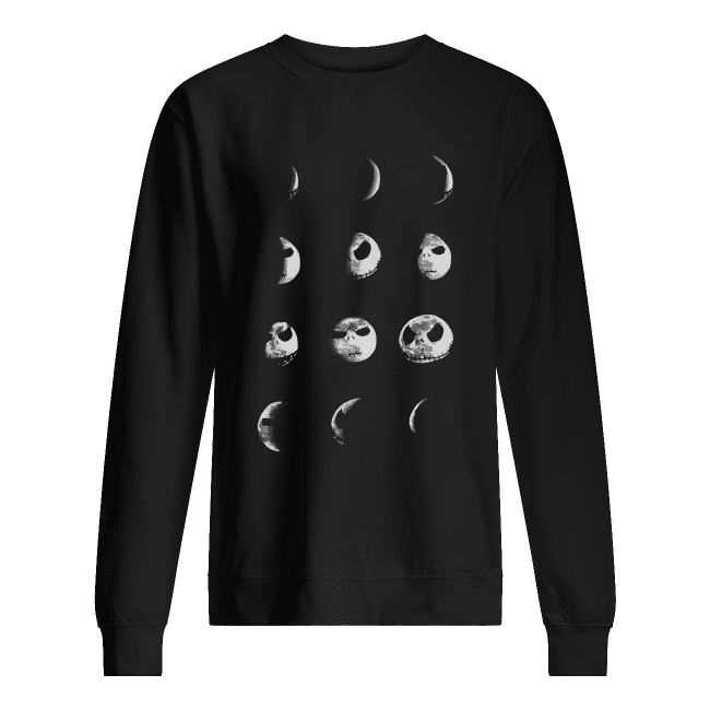 The Nightmare Before Christmas Jack Skellington Moon Unisex Sweatshirt