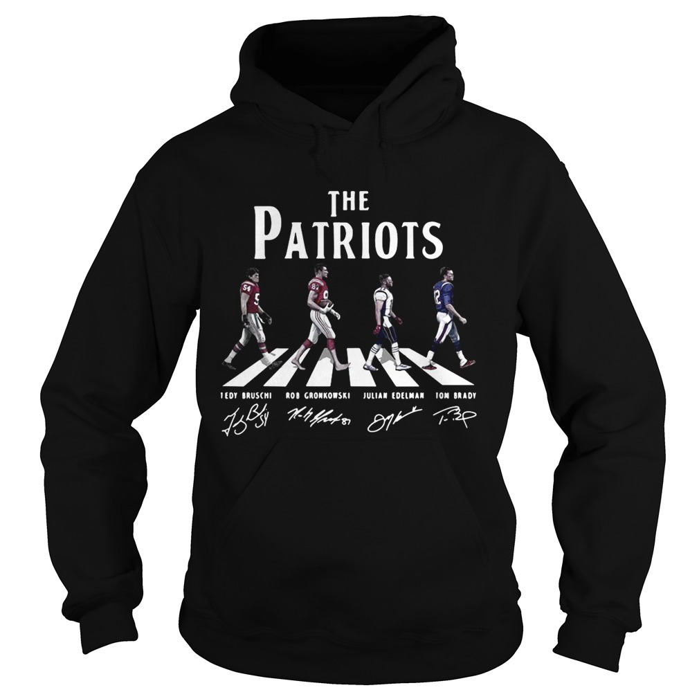 The Patriots Abbey Road signatures Hoodie