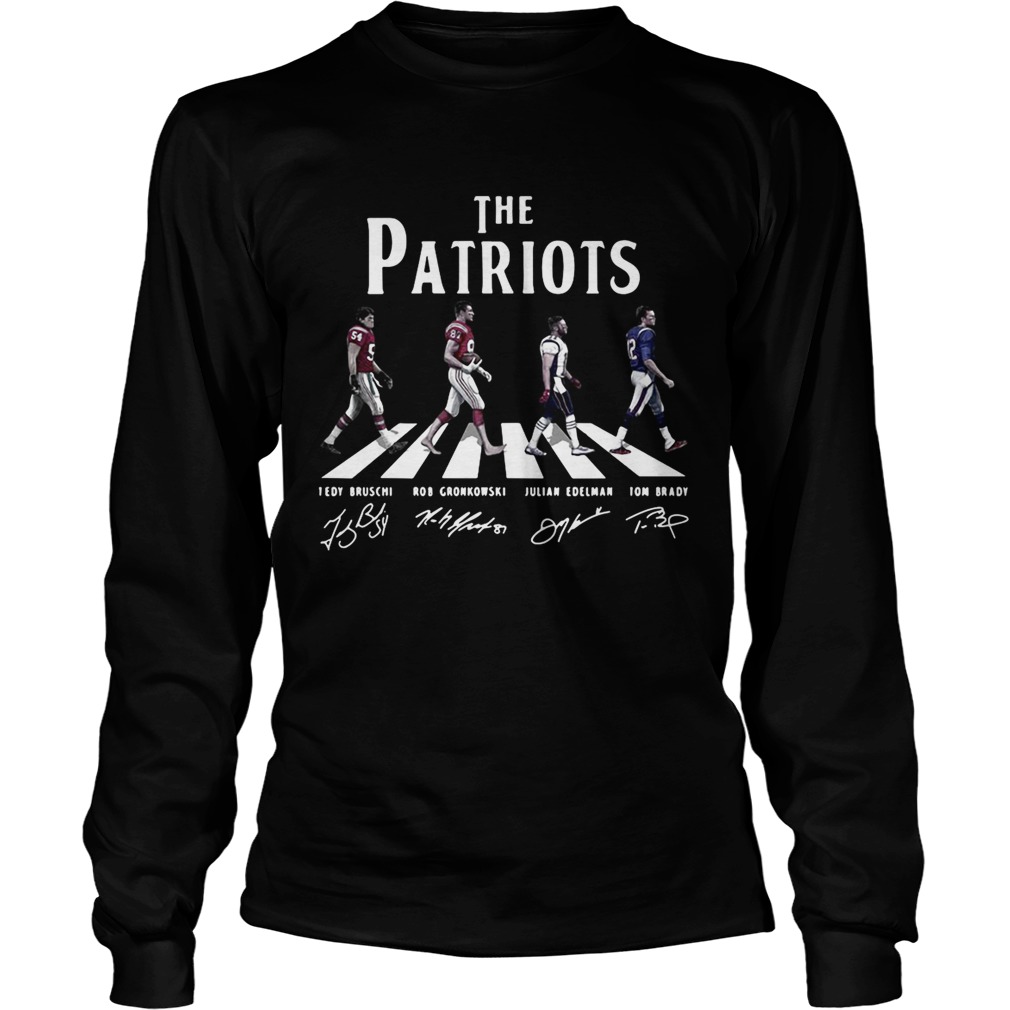 The Patriots Abbey Road signatures LongSleeve