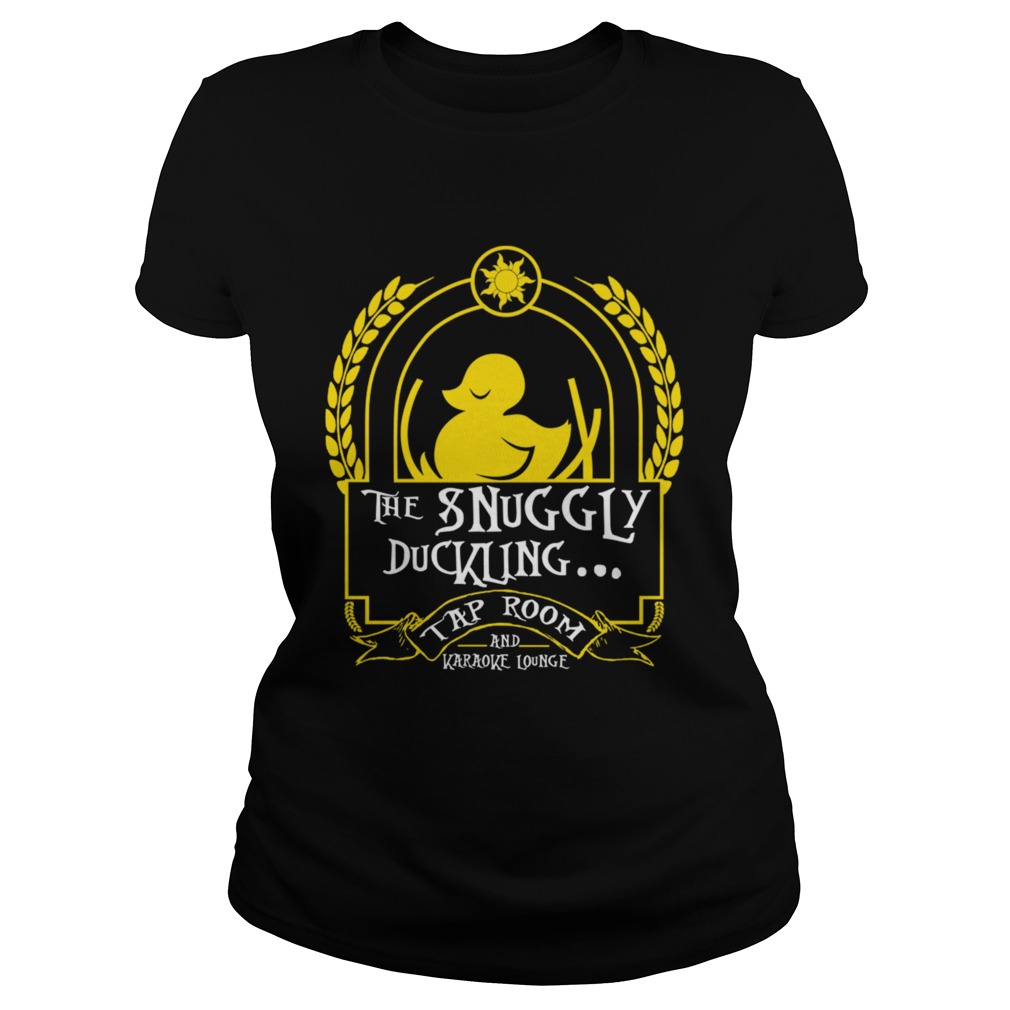 The Snuggly Duckling Tap Room TShirt Classic Ladies