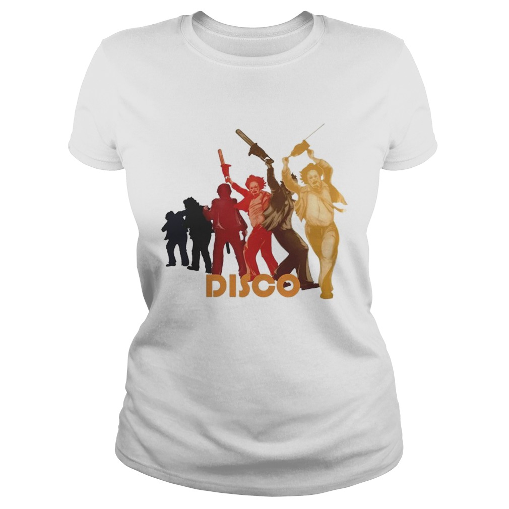 The Texas Chainsaw Massacre Disco Shirt Classic Ladies