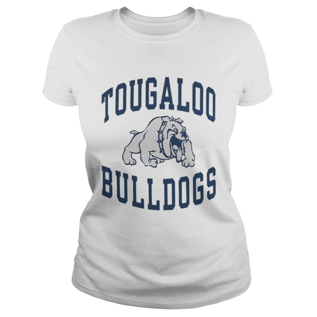 Tougaloo College Bulldogs Tee Shirt Classic Ladies
