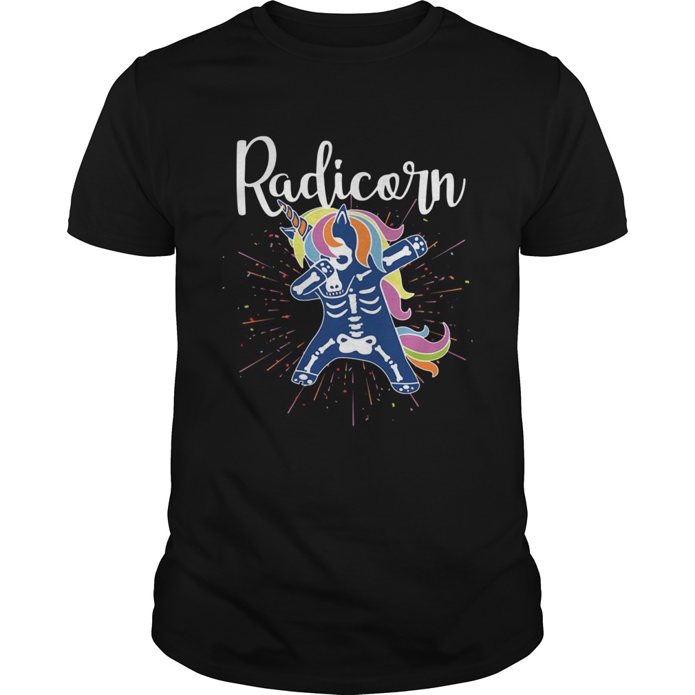 Unicorn dabbing Radicorn shirt