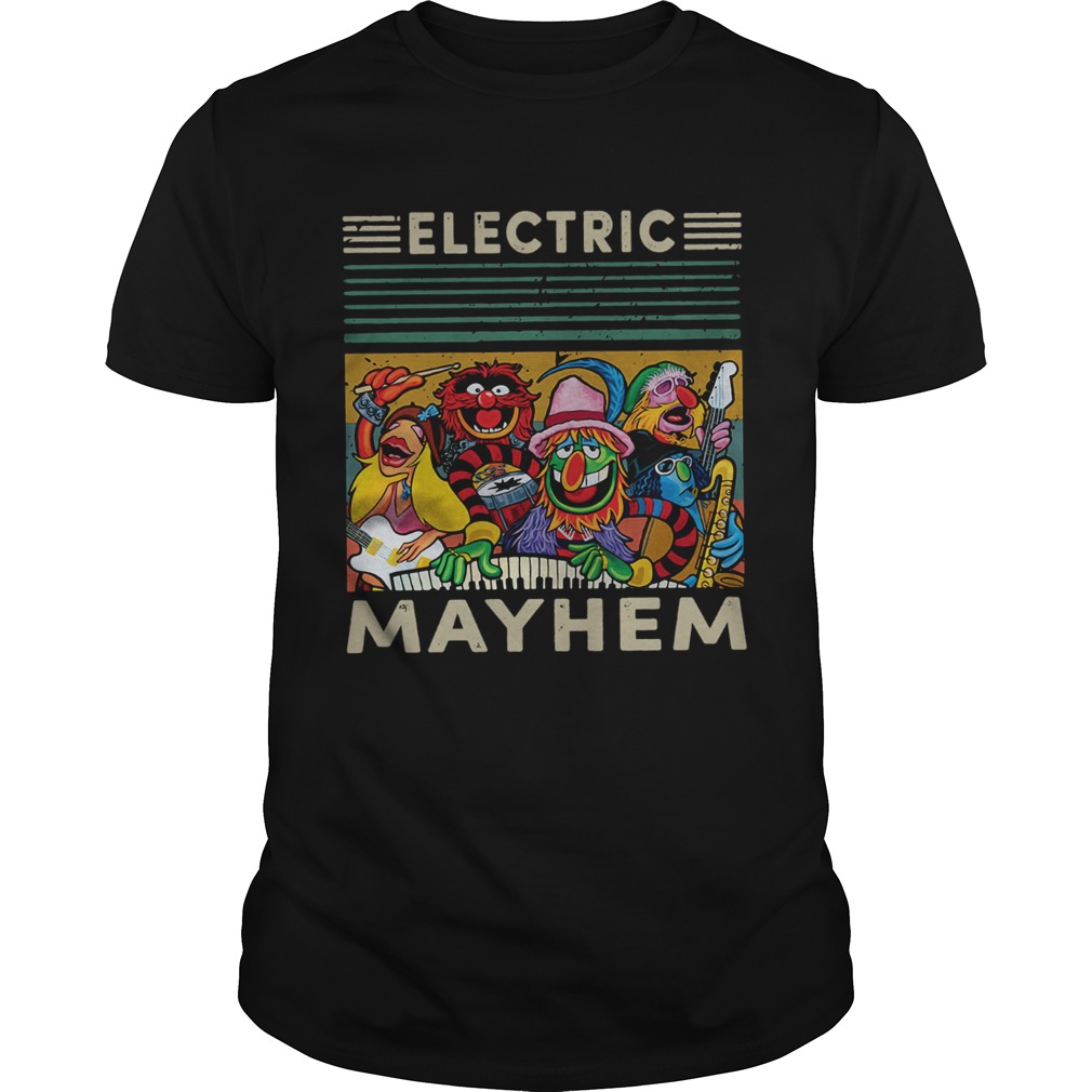 Vintage Muppets Electric Mayhem shirt
