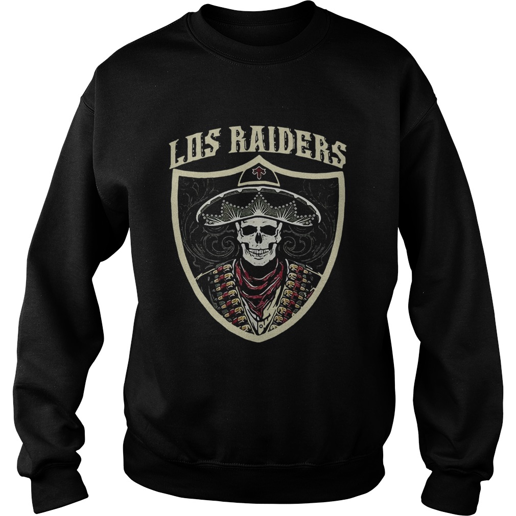 1569912141Skeleton Los Raiders Sweatshirt